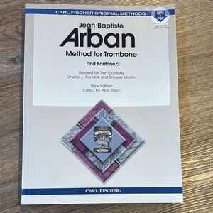 Jean Baptiste Arban Method for Trombone Book